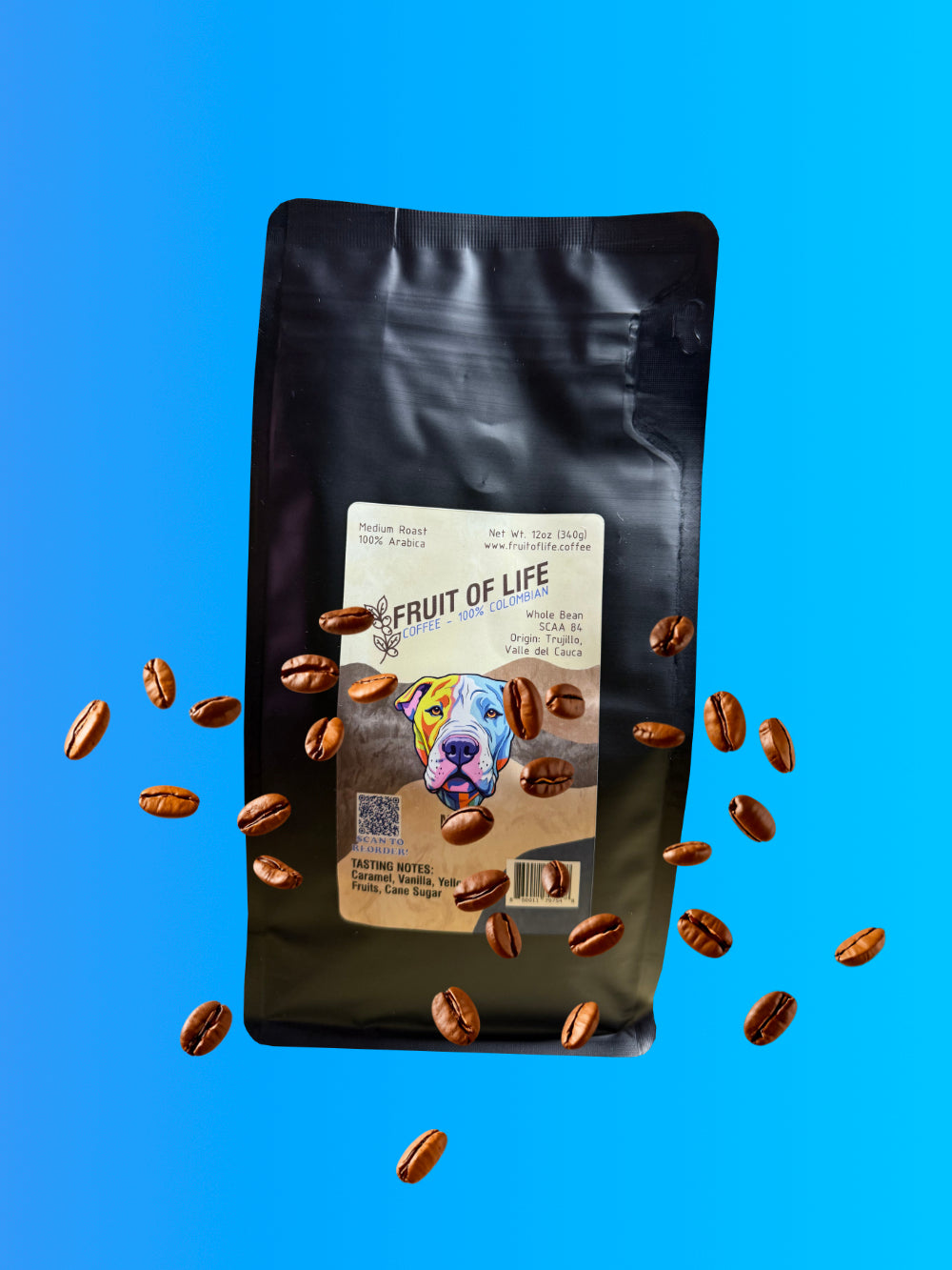 Mr B - Caramel Vanilla Yellow Fruits Cane Sugar